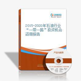 2015-2020年石油行業(yè)“一帶一路”投資機(jī)會(huì)分析